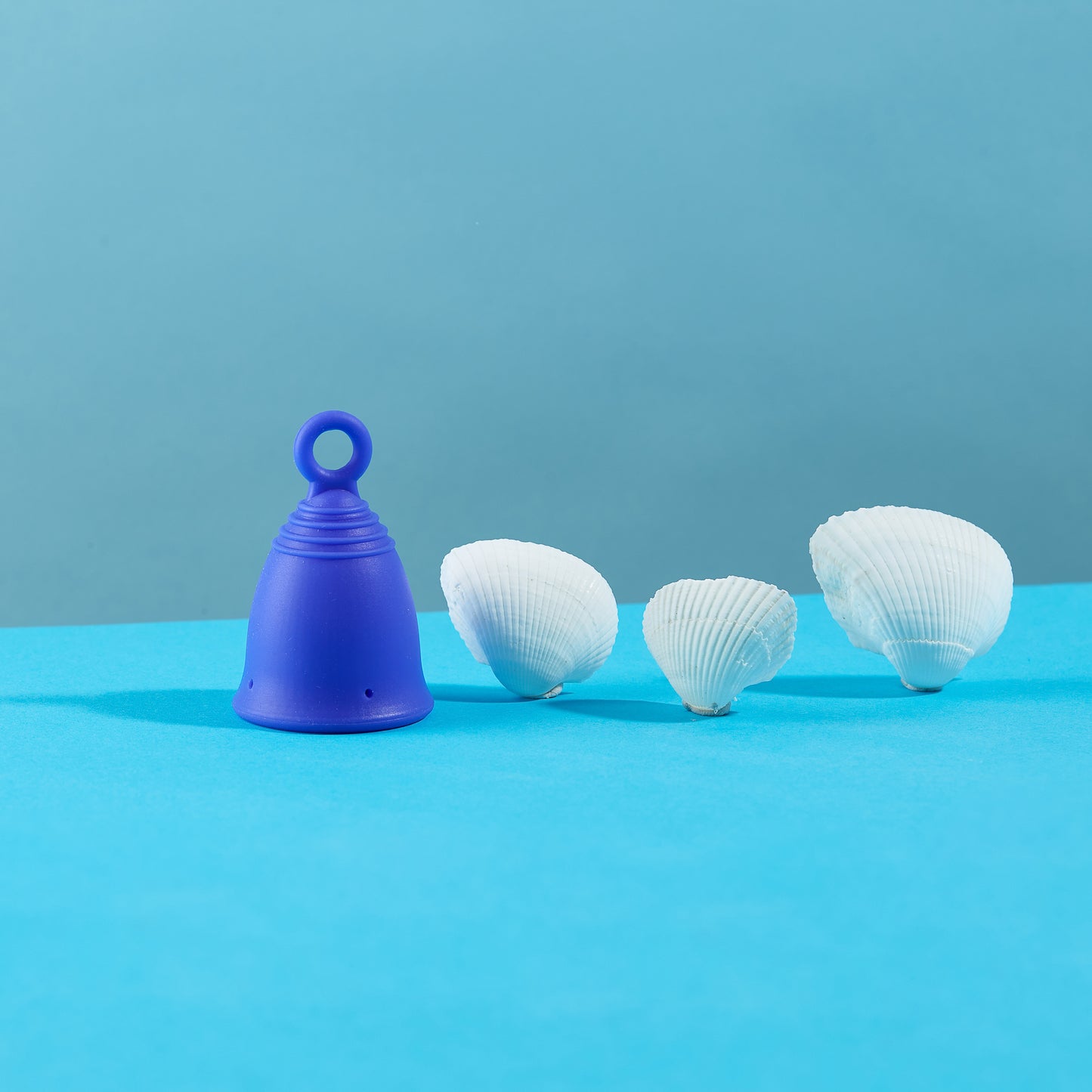 Peachlife Ring Tab Silicone Menstrual Cup - Easy Removal - No Spill