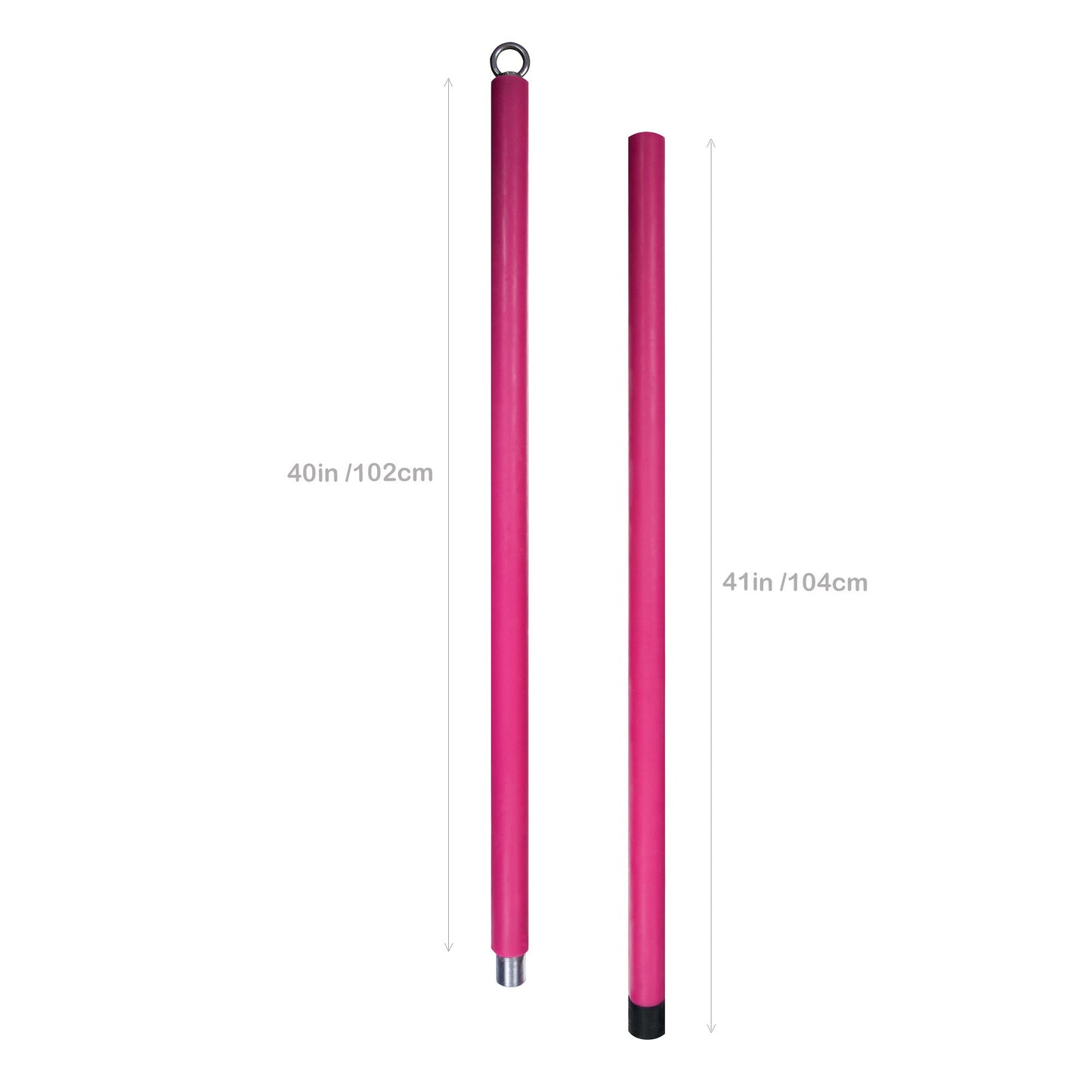 ORKIS Flying Pole USA - Silicone or Chrome X Pink Orange Black Purple Blue Chinese Fly Pole Dance Dancing - 2m or 3m Aerial Angel World