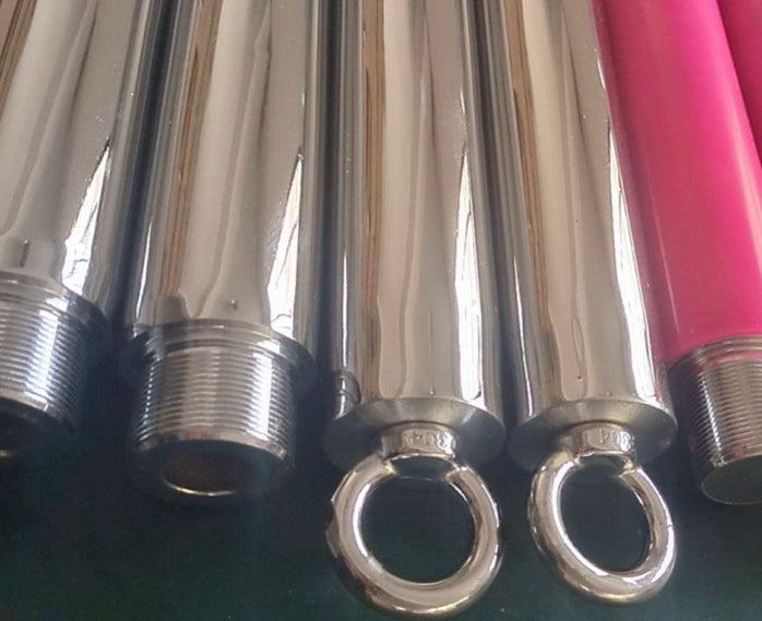 3m Silver/Chrome aerial/flying pole - Spring sale