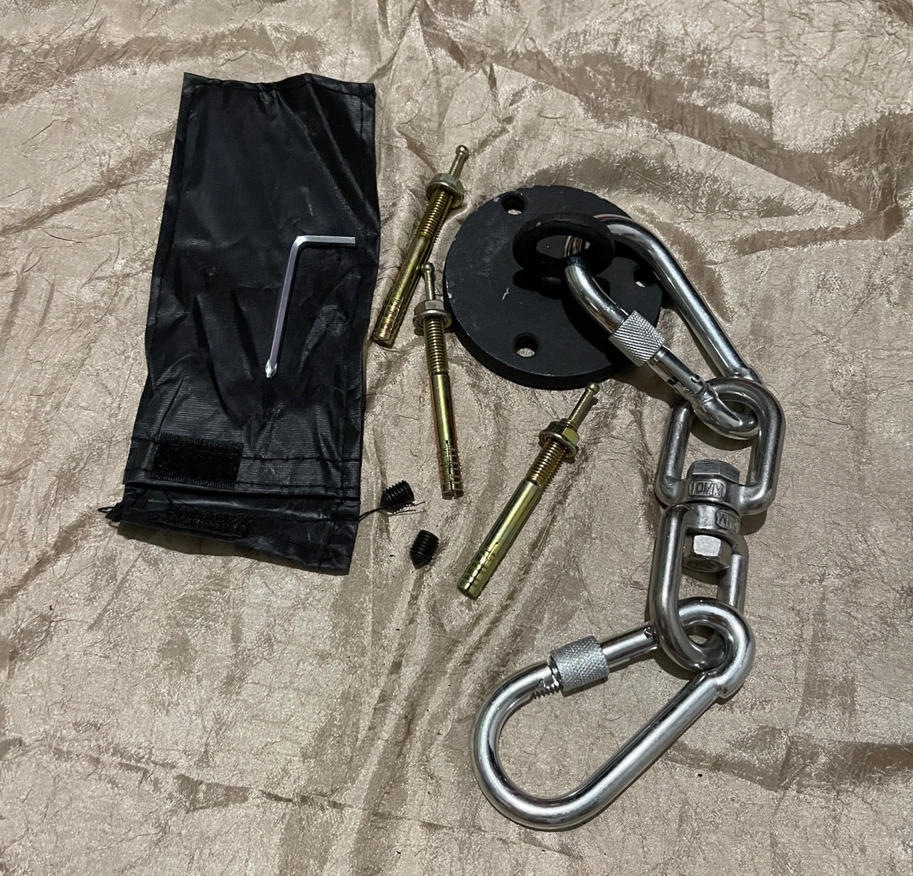 3m Silver/Chrome aerial/flying pole - Spring sale