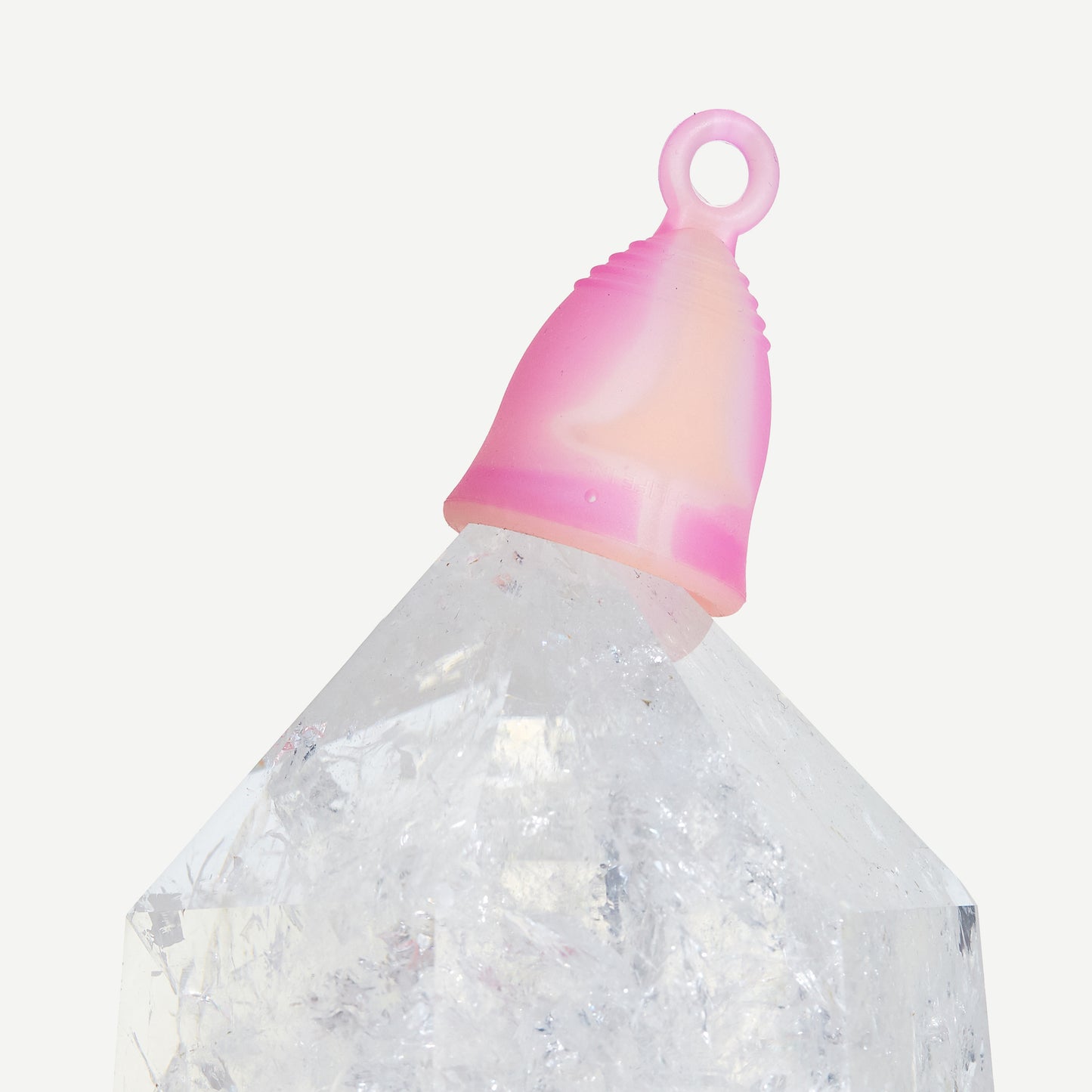 Peachlife Ring Tab Silicone Menstrual Cup - Easy Removal - No Spill