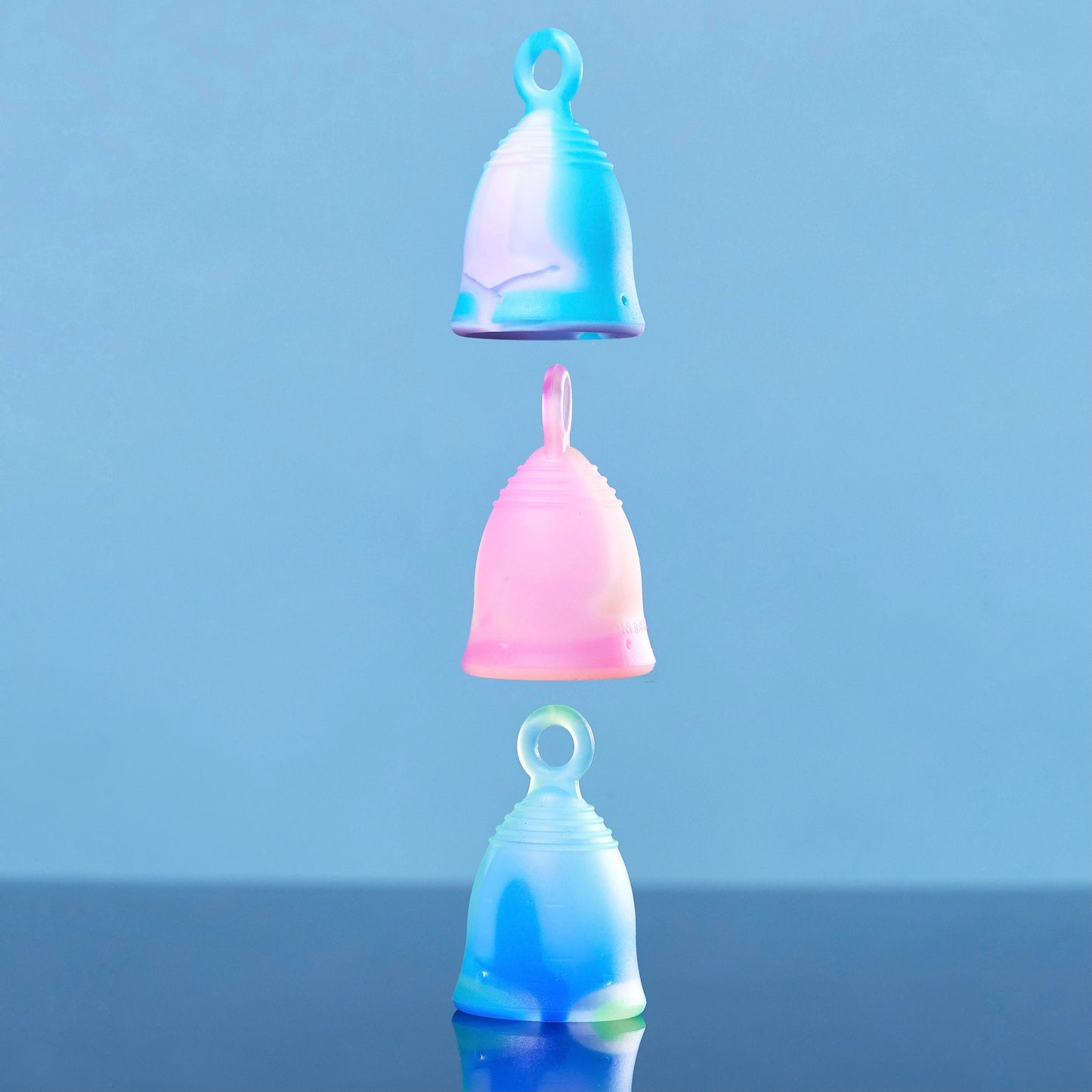 Peachlife Ring Tab Silicone Menstrual Cup - Easy Removal - No Spill