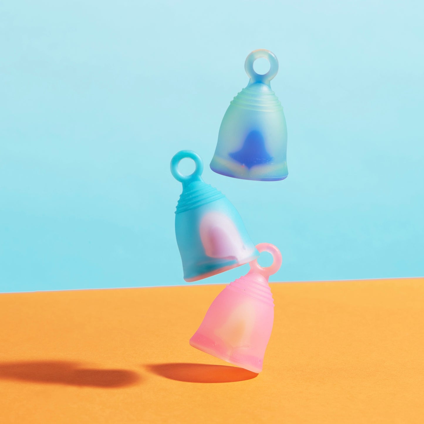 Peachlife Ring Tab Silicone Menstrual Cup - Easy Removal - No Spill