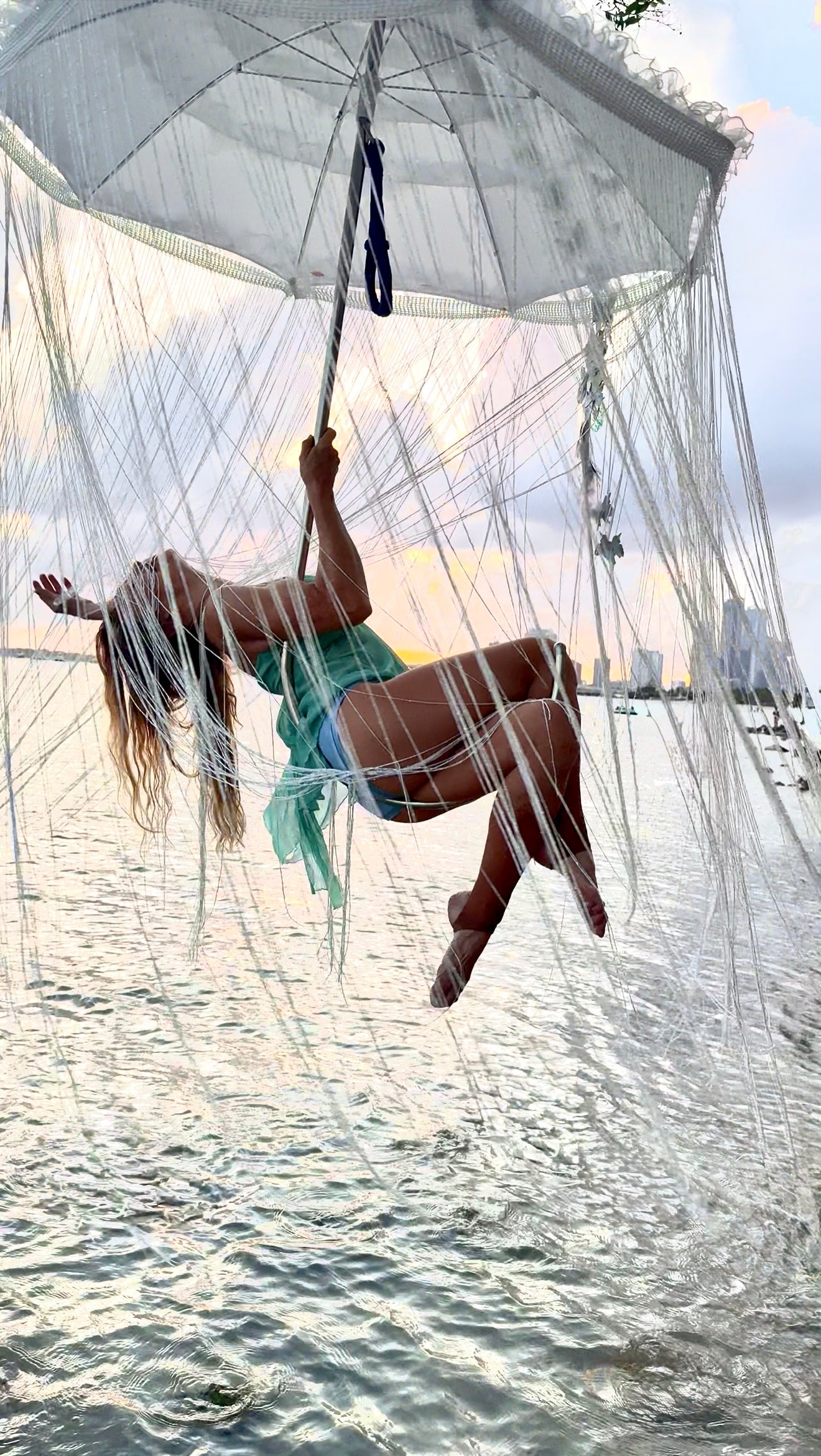 Aerials Over Water