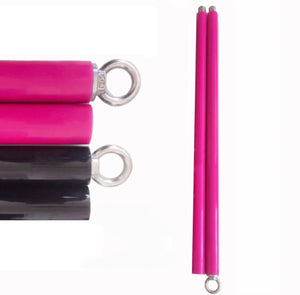 Silicone Flying Pole - Home Fitness -Black & Pink- 2m/3m -  Spring Sale