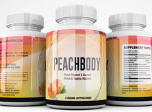 Load image into Gallery viewer, Peachlife Inc Probiotic Vaginal Suppositories - Natural/Vegan Peach Flavor and Scent - 72 Billion+ Live CFU