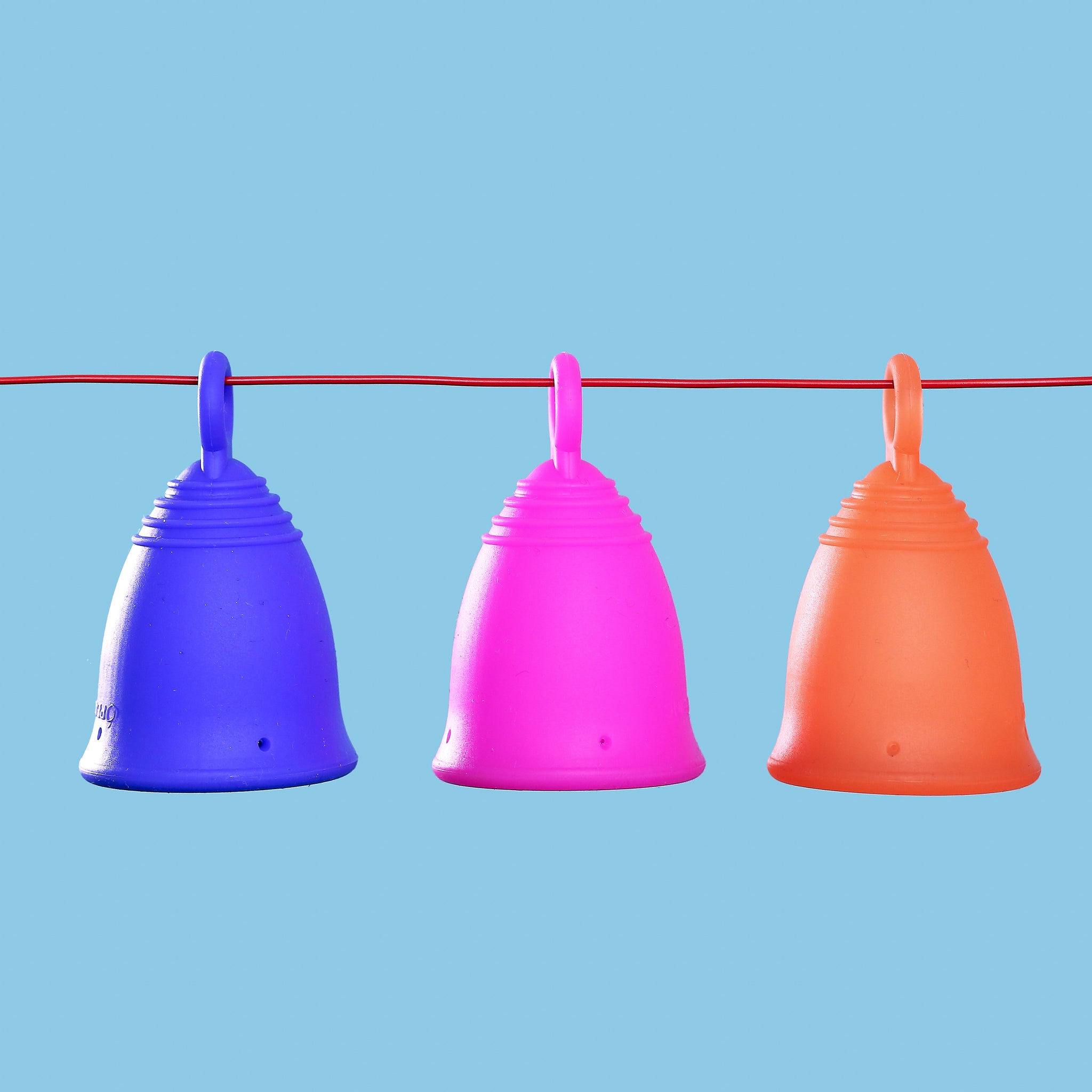 Peachlife Tie Dye Ring Loop Menstrual Cup in Small, India | Ubuy