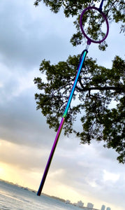 New 2m Multicolored aerial/flying pole - Home fitness