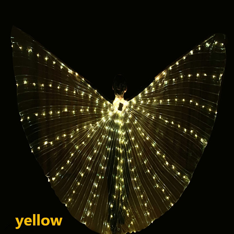 Aerial/belly dance LED wings for adults/kids