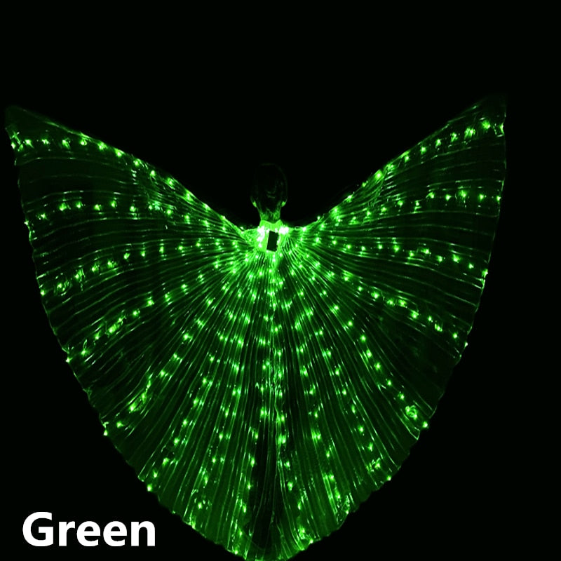 Aerial/belly dance LED wings for adults/kids