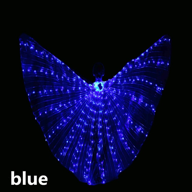 Aerial/belly dance LED wings for adults/kids