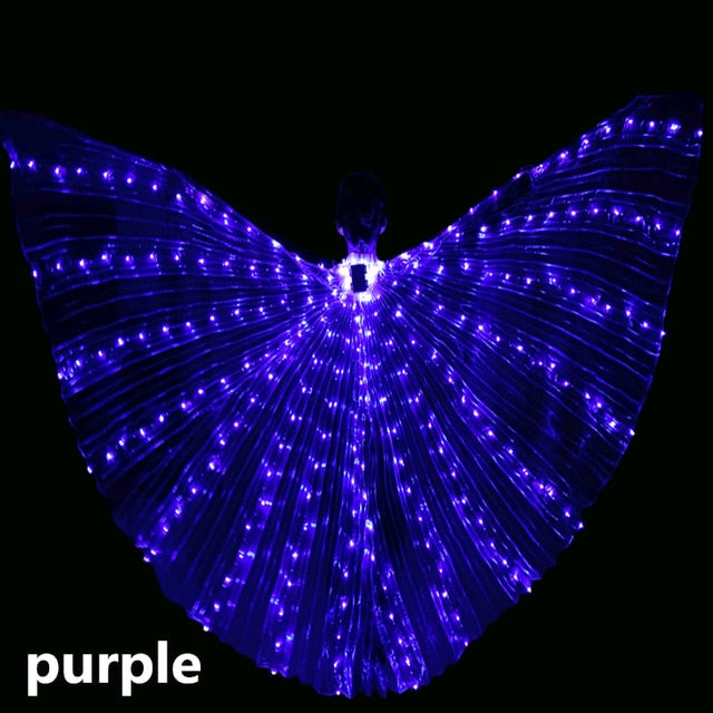 Aerial/belly dance LED wings for adults/kids